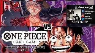 One Piece Card Game Tournament Match Booster OP09 (Part 11) - Monkey D. Luffy vs Monkey D. Luffy