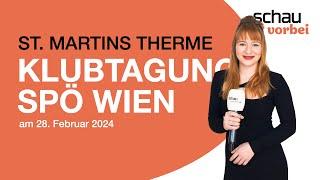 schauvorbei unterwegs bei der Tagung der Wiener SPÖ des Rathausklubs