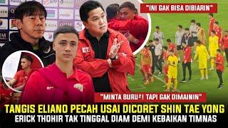 SAMPAI MENANGIS DI lOCKER ROOM! Erick Thohir Sampai Lakukan Hal Ini Ke Eliano Usai Di Coret Timnas