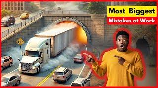 Most idiotic Biggest Mistakes at Work Ever | Funny Job Fails