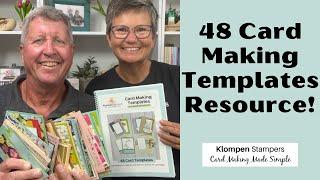 Explore Our New 48 Card Making Templates Resource Book!