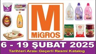 MİGROS 19 ŞUBAT 2025 TARİHİNE KADAR GEÇERLİ MİGROSKOP İNDİRİMLİ ÜRÜNLER KATALOĞU  RESMİ KATALOG