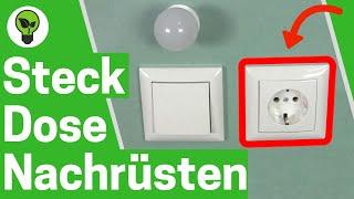 Steckdose an Lichtschalter Anschließen ULTIMATIVE ANLEITUNG: Wie Schalter mit Steckdose Nachrüsten?