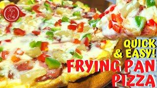 Quick And Easy Frying Pan Pizza | Mix N Cook