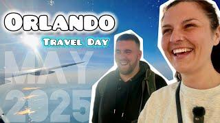 Orlando Florida Travel Day 2025 | London Gatwick to Orlando