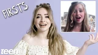 Sabrina Carpenter Shares Her Firsts | Teen Vogue