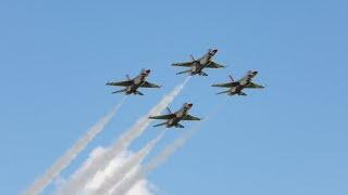 Thunderbirds training, and arrivals for Thunder over Dover!