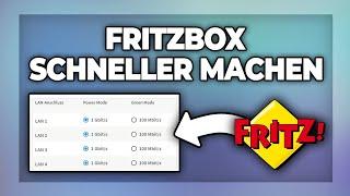 FritzBox schneller machen - LAN Power Mode einschalten Tutorial