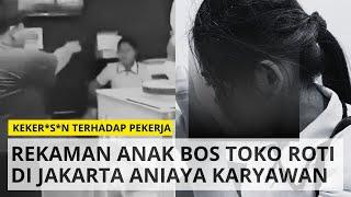 Viral Video Anak Bos Toko Roti Lempar Kursi ke Pekerja