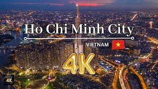 Ho Chi Minh City, Vietnam  in 4K 60 FPS by drone