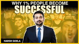 1% People Succeed in Stock Markets | What is the Real Reason | Harsh Goela