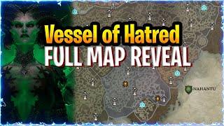 Diablo 4 Vessel of Hatred Full Map Reveal : New Expansion All "Tenet of Akarat" Locations Diablo 4