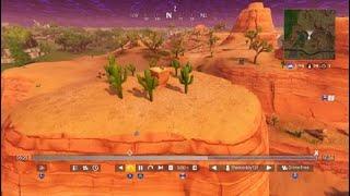 Lightning hits the map in fortnite