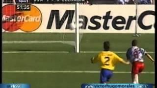 Estados Unidos 2 Colombia 1 (Relato Jose Gabriel) Mundial 1994 Los goles