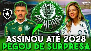 BOMBA! CHORA BOTAFOGO! FOI ACERTADO! REFORÇO DE PESO CHEGOU! ÚLTIMAS NOTÍCIAS DO PALMEIRAS HOJE!