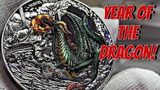 WAWEL DRAGON LEGEND UNLEASHED ON 2oz SILVER COIN!