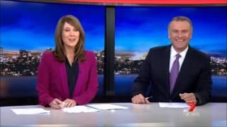 Seven News Sydney - 'Technical Issues' strike (4/9/2013)