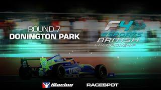 British F4 Esports Championship | Round 7 at Donington