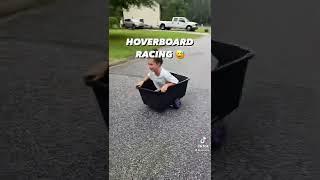 HOVERBOARD RACING.  #shorts