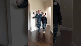 SURPRISING MY FAMILY with Matching Christmas PJs  w Mattie Westbrouck- #shorts