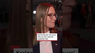 Karina Gould ‘not sure’ why so few Liberals voted for her