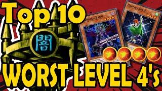 Top 10 Worst Level 4 Monsters in YGO