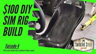 FINAL EPISODE!  DIY SIM RACING RIG BUILD UNDER $100! : guide on how to build a Driving Sim Rig