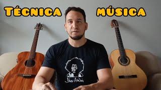 O QUE ESTUDAR: TÉCNICA X MÚSICA