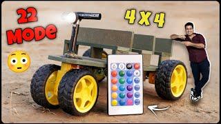 OMG!  How To Make World's First 4x4 Rc Car With 22 Different Modes