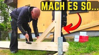 So montierst du ein CARPORT | Carport selber bauen