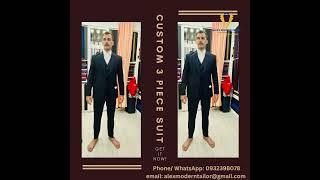 Satisfied client of Alex’s Modern Tailor MBK Center with 3 piece bespoke suit #suit #tailor #bangkok