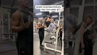 WHEN YOU PUSH THEM TOO FAT…  #fitness #gym #bodybuilding #relationship #couplegoals funny