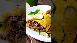Zucchinirolle mit Hackfleisch – Low Carb, herzhaft & einfach