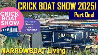 WELCOME to the 25th CRICK BOAT SHOW! | NARROWBOAT Living Ep157