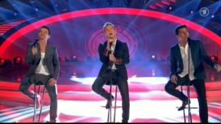 Jan Smit, Florian Silbereisen,& Chrisoff - Drei stimmen fur ein hallelujah