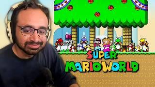 Squeex plays Super Mario World! (Full Retro Game Playthrough)