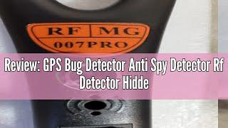 Review: GPS Bug Detector Anti Spy Detector Rf Detector Hidden Camera Detectors GPS Tracker Detector