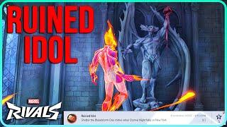 Ruined Idol Achievement (Shatter the Bloodstorm One Statue) Marvel Rivals