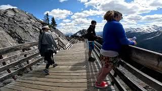 Sulphur Mountain Boardwalk at Banff Alberta Canada