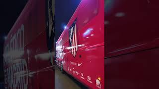 Atlético de Madrid team bus | INFootball360 #ucl #championsleague