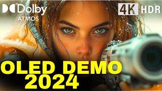 4K OLED DEMO 2024, Oled TV TEST | Dolby Atmos | 60FPS Ultra HD 4K!