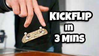 How to Kickflip Any Fingerboard In 3 Minutes