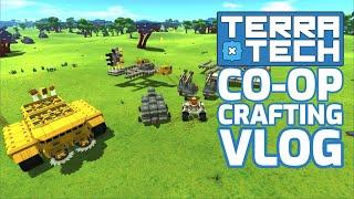 Co op Crafting - Vlog || TerraTech Dev