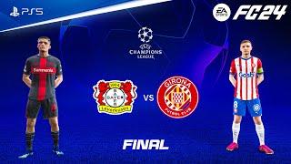 FC 24 - Bayer 04 Leverkusen vs Girona | UEFA Champions League Final | PS5™ [4K60]