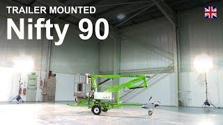 Nifty 90 Product Video | Trailer Mounted Cherry Picker from Niftylift