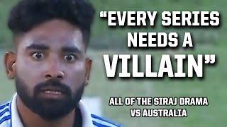 Siraj turns villain in the India vs Australia Test series, a breakdown