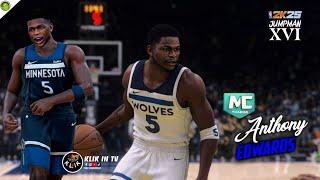 MC ANTHONY EDWARDS on NBA2K25 JUMPMAN 16  [NEW MyCareer] NEW CITY JERSEY