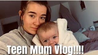 Day In The Life Of A Teen Mum | Teen Mum Vlog| Becky Louise