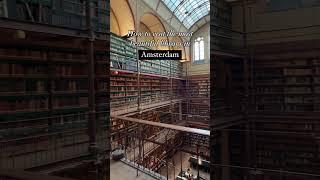 How to visit the most beautiful #library in #amsterdam #travel