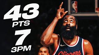 James Harden GETS BUCKETS in The Nation’s Capital! (7 Threes) | November 27, 2024